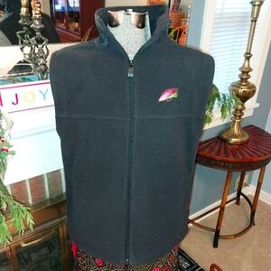 Fly fishing fleece vest